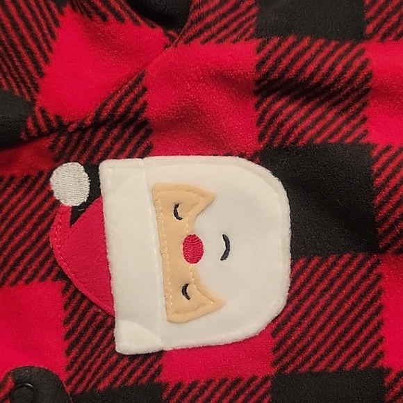 Carters 12M Santa Pajamas - Picture 2 of 5
